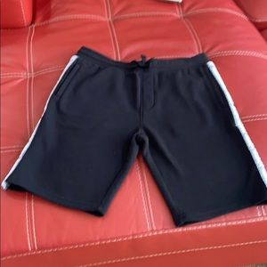 guess neon nylon active shorts